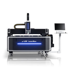 Coupeur laser à double tête avec fibre (6KW) et CO2 (300W) pas besoin de machines séparées - Product Image 1