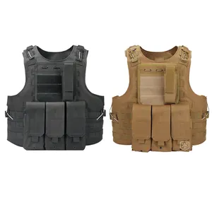 Hot Sale Quick-detachable MOLLE External System Vest Tactical Accessory Package Vest For Man