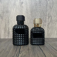 30ml 50ml Ananasförmige Schwarze Glas-Parfümflasche/Nachfüllflasche/Sprühflasche/Pumpflasche Leer