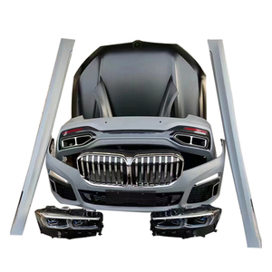 ชุดบอดี้คิทแต่งกระจังหน้ากันชนหลัง F01F02ท่อไอเสียสำหรับ <span class=keywords><strong>BMW</strong></span> 7 Series 2009-2014 <span class=keywords><strong>730Li</strong></span> 740Li กันชน750Li - Product Image 5