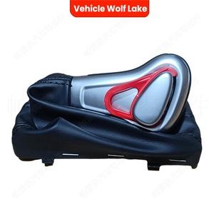 Poignée de levier de vitesse automatique en cuir intégrée pour Audi A4 S4 B8 Allroad Quattro Avant 2008 2012 - Product Image 5