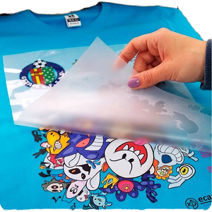 Venta al por mayor DTF camiseta transferencia diseños de pegatinas logotipo personalizado Plastisol DTF listo para presionar películas de transferencia de calor - Product Image 1