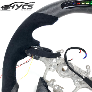 Volante Deportivo Personalizado con Pantalla LED y Cuero de Fibra de Carbono Mate para <span class=keywords><strong>GR</strong></span> <span class=keywords><strong>Yaris</strong></span> 2019-<span class=keywords><strong>2022</strong></span> - Product Image 5