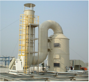 Depuratore di Nebbia Acida in FRP ad Alta Resistenza, Elevata Resistenza alla Corrosione Chimica, per la Purificazione di Gas Industriali Pericolosi - Product Image 6