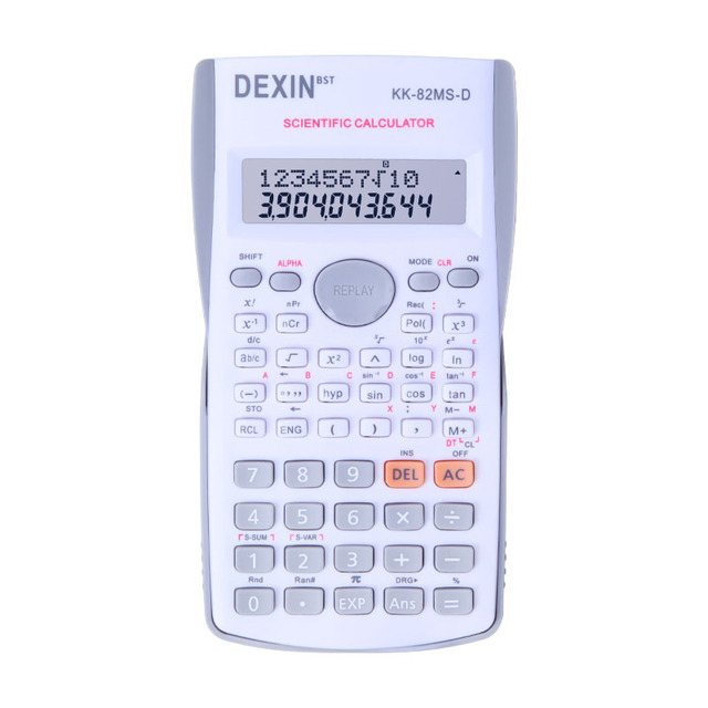 School Stationery Calculators 991MS Mathematics 401 Function Electronic Calculate Scientific Calculator for School Student