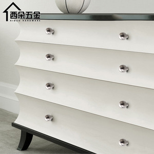 Poignée ronde en acier inoxydable 304 à un seul trou pour tiroir, bouton de meuble antirouille, quincaillerie minimaliste - Product Image 3
