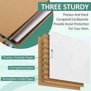 Custom Sizes Sturdy <b>White</b> Small Shipping <b>Boxes</b> Corrugated Paper Mailer Box Cardboard Mailing <b>Boxes</b> Distribution Packaging Box - Product Image 2