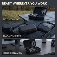 Estuche Rígido de EVA con Cierre para Grabadora Digital, Fabricante OEM ODM, Estuche Personalizado de EVA, Bolsas y Estuches de EVA Duraderos