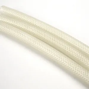 Wear Resistance Silicone Hose Soft Flexible Braid Reinforced Silicone Tubing Silicone Rubber Hose Tube For Drainage Pipes