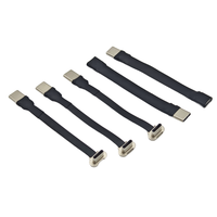 Cable USB 2.0 de Cobre Puro, Tipo C Macho, Recto, Flexible, Interconexión Circular, Ángulo Recto de 90 Grados, para Dispositivos Digitales 3C