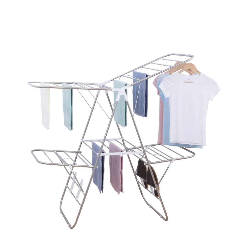 OEM/ODM simple high-end outdoor foldable drying clothes rack for sale