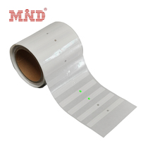 Longue portée Asset Management LED UHF Tag Label Sticker Programmable UHF RFID LED Tag avec lumière LED