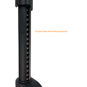 Support de haut-parleur trépied pliable WP-161B avec pieds télescopiques réglables, hauteur réglable de 130 à 200 cm et capacité de 60 kg - Product Image 5