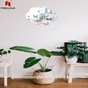 Caro Acrilico Appeso A Parete Specchio Autoadesivo Della Parete Specchio Decorativo Della Decorazione Della <span class=keywords><strong>Casa</strong></span> - Product Image 3