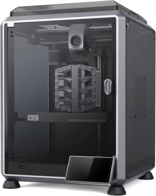 K1C 3D Printer Reliable Printing 600mm/s Fast Speed Anti-vibration 220*220*250mm 3D Printing Machine