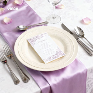 Assiette de table en céramique beige, motif en relief, style européen de luxe moderne et minimaliste, pour mariage, assiette de présentation - Product Image 5