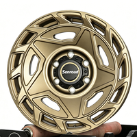 Jantes pleines 5*139.7 5*130 6*139.7 16-20 pouces 8x180 Beadlock pour Benz G63 Land Rover Ford Ferrari Nissan Jantes dorées brillantes