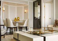 Ensemble de meubles de chambre d'hôtel 5 étoiles moderne sur mesure SHIYI, mobilier de luxe pour hôtellerie, chambre d'hôtes, villa, console TV en bois, fauteuil