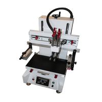 Máquina de serigrafía plana de escritorio de alta precisión, nueva impresora de papel de transferencia de calor de bajo costo para granja semiautomática usada