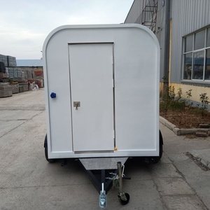 Custom Two-Horse Trailer Coffee Kiosk Multifunctional Mobile Cart for Street Snacks and Beverage Vending - Product Image 2