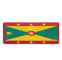 Dompet Kulit Bermotif Bendera Bermuda untuk Pria, Dompet Lipat Dua Kapasitas Ekstra dengan Jendela ID, Dompet Tipis dengan Banyak Slot Kartu