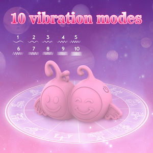 Ylove Mini Gemini Sternzeichen Flüssigsilikon-Halskette 10-Funktionen Erwachsenen-Sex-Massage-Vibrator für Frauen - Product Image 2