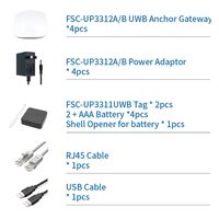 Feasycom Función de ubicación Bluetooth Gateway Etiqueta inalámbrica Gestión de almacenes en la nube UWB IoT Starter Kit