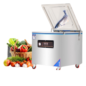 Machine d'emballage sous vide thermoformeuse automatique à grande vitesse pour saucisses et fromages - Product Image 4