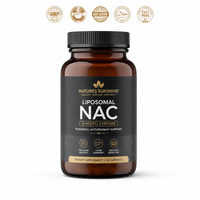Complément Quotidien NAC 600mg Marque Blanche – Capsules de N-Acétyl-L-Cystéine Désodorisées pour Booster de Glutathion Certifié Halal 99%