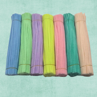 Fabricant de tiges en chenille et de nettoyeurs de tuyaux en gros, 3mm, 8mm, 10mm, fils en chenille épais et duveteux pour l'artisanat