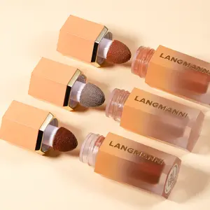 Long-wearing liquid contour small sponge tip design moisturizing lendable bronzer makeup face liquid contour wholesale