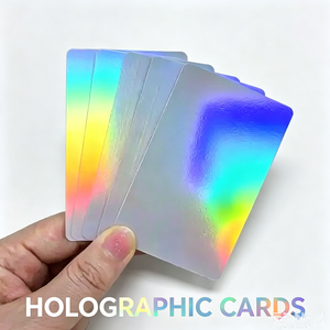 Cartes holographiques étanches/résistantes aux intempéries avec puce <span class=keywords><strong>NFC</strong></span> 213/215/216 13,56 MHz, personnalisables avec différents motifs - Product Image 1