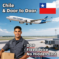 Chile Santiago DDP Alibaba-express Agente de Envíos de China Transitario Puerta a Puerta Precio Fijo Sin Tarifas Adicionales Envío Aéreo Express