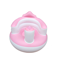Chaise gonflable pour bébé EN71PVC, chaise gonflable pour repas avec dossier, jouets pour bébé