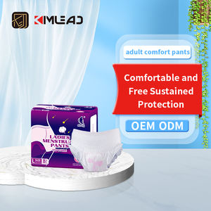 Almofadas sanitárias descartáveis para mulheres, 5 camadas sem vazamentos - Product Image 1