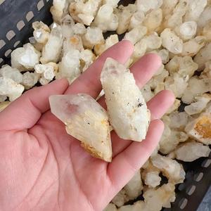 Di alta qualità naturale curativo esemplare minerale <span class=keywords><strong>grezzo</strong></span> chiaro grappolo di <span class=keywords><strong>quarzo</strong></span> piccolo fiore bianco cristallo di ananas grappoli - Product Image 3