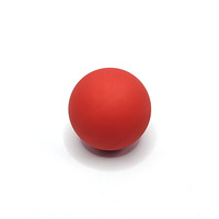Balles rebondies creuses en caoutchouc de racquetball en caoutchouc naturel de 6cm en gros Balle de raquette