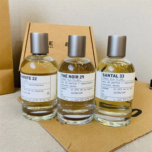 Flacons de parfum Lab Le <span class=keywords><strong>Labo</strong></span> ronds 30 ml 50 ml 100 ml, flacon de parfum en verre facile à sertir avec bouchon argenté - Product Image 3