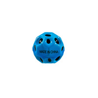 TikTok transfrontalier 6.3 transfert de chaleur élastique PU boule de mousse solide haute élasticité trou boule de lune pour enfant parent-enfant