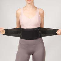 Attelle dorsale pour le bas du dos Soulagement immédiat de la sciatique Hernie discale Scoliose Conception respirante Coussin de soutien lombaire Polyester