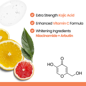 Private Label Hautaufhellendes Kojisäure-Serum, Stark Aufhellende Gesichtscreme, Bleichseife, Körperlotion, Hautöl, Hautpflegeset - Product Image 2