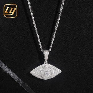 เครื่องประดับฮิปฮอป Iced Out CHOYUE ทองแท้ 10K 14K ผ่านการทดสอบเพชรจากห้องปฏิบัติการ เพชรเพาะเลี้ยง เครื่องประดับชั้นดี จี้ฮิปฮอป - Product Image 3