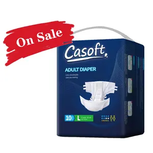 CASOFT Paste Style Senior Incontinence High Quality Wholesale Disposable Adult Nappy Adult Diaper