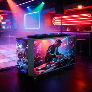 Panel de Pantalla LED Plegable HD para Interiores, P2.5, Control Inteligente GOB, Pantalla para Cabina de DJ, para Discotecas, Bares, Fiestas - Product Image 1