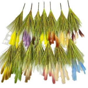Roseau artificiel à plumes et feuilles 30cm-100cm, imperméable, pour décoration de mariage et de maison - Product Image 5