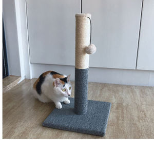 Longnew Papan Garuk Kucing Sisal Dinding Pohon Kucing Peliharaan Tiang Garuk Kucing - Product Image 4