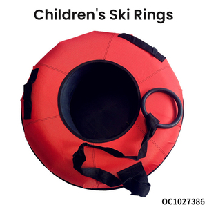 Círculo de esquí inflable de tela Oxford de 70cm, nuevos productos de esquí de invierno para niños de 3 a 10 años, juguete interactivo para juegos al aire libre, Skidway - Product Image 3