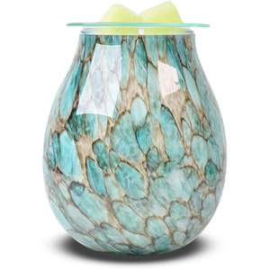 Quemador de incienso eléctrico de aceite esencial de vidrio, calentador de fusión de cera, fragancia, luz nocturna, Aroma decorativo - Product Image 6