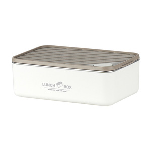 Ensemble de boîtes à lunch carrées en acier inoxydable 304, isothermes, pour le stockage des aliments en extérieur, boîte à bento à emporter - Product Image 3