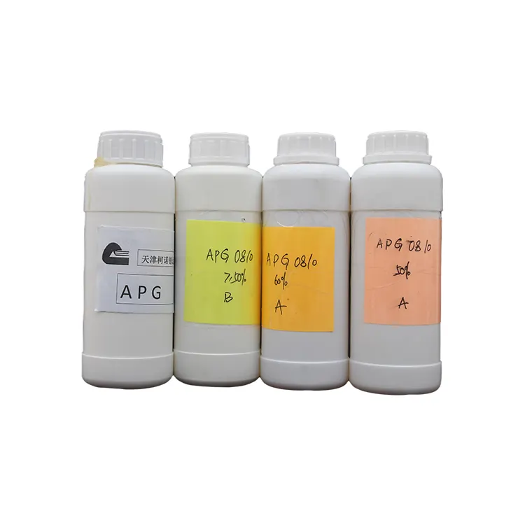 Fast Delivery Alkyl Polyglucoside Cosmetic Apg Chemicals For Making Liquid Soap